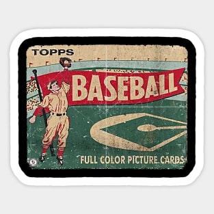 VINTAGE BASEBALL - TOPPS FULL COLOR PICTURE CARDS Sticker